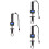 3Stk Angler Digital Fischgreifer Mit Langlebigem ABS 6