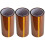 3Pcs Durable Heat Resistant Adhesive Tape Polyimide for Transformers 4