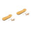 2Stk Kinder Tischbowling Holz Mini Bowling Beige Spielzeug 9