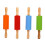 12Pcs Assorted Color Silicone Baking Rolling Pins for Pastry and Dough 1