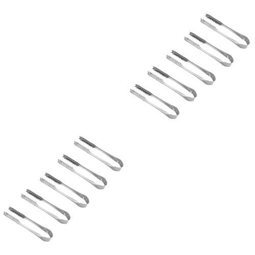 20Stk Küchen Eiszangen Silber, Für , Und 2