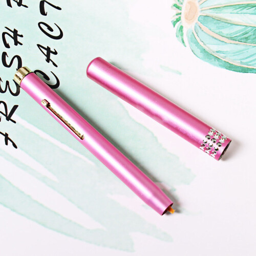 6Stk Make-Up Lippenpinsel Für Lippenstift Und Lipgloss Mit Metallkappe 2