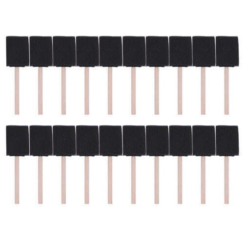80Stk Set Holzgriff Schwarz Für Präzises