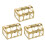 3Pièces Coffrets Bijoux Plastique Boîte Rangement Et Décor 5