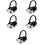 5Pièces Cache-Oreilles Hiver Enfants Beige Style Panda 7