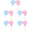 10Pièces Décorations En Coloré Pour Photo 7