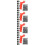 4Ensembles Pointes Solides En Acier Carbone Pour Chaussures De 9