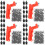 4Ensembles Pointes Solides En Acier Carbone Pour Chaussures De 6