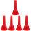 5Pièces Embouchures Trombone Rouges Compactes Faciles À Installer 7