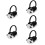 5Pièces Cache-Oreilles Hiver Enfants Beige Style Panda 10