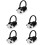 5Pièces Cache-Oreilles Hiver Enfants Beige Style Panda 6
