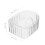 6Pièces Bols Transparente Trempage Ongles 7