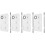 4Sets Silver Makeup Mixing Tray with Durable Stainless Steel Spatulas 8