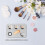 4Sets Silver Makeup Mixing Tray with Durable Stainless Steel Spatulas 11