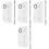 4Sets Silver Makeup Mixing Tray with Durable Stainless Steel Spatulas 9