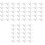 60Pièces Accessoires Tonnelle Plastique Pour Support Structure 5