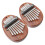 4Pièces Piano Pouce Kalimba 8 Clés Compact Bois Massif Usage Maison 3
