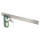 4Pièces Outil Mesure Angles Bois Acier Inox Règle Équerre Multi Usage 2