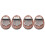 4Pièces Piano Pouce Kalimba 8 Clés Compact Bois Massif Usage Maison 4