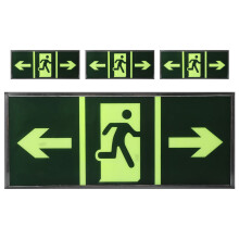 4Pièces Sticker Sortie Lumineux Auto-