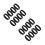 16Pcs Multi-Use Stainless Steel Mousse Rings Black Kitchen Baking Tool 5