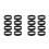 16Pcs Multi-Use Stainless Steel Mousse Rings Black Kitchen Baking Tool 4