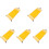 5Pièces Rouleaux À Suspendre Dorés Papier Pour 4