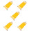 5Pièces Rouleaux À Suspendre Dorés Papier Pour 10