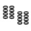 16Pcs Multi-Use Stainless Steel Mousse Rings Black Kitchen Baking Tool 2