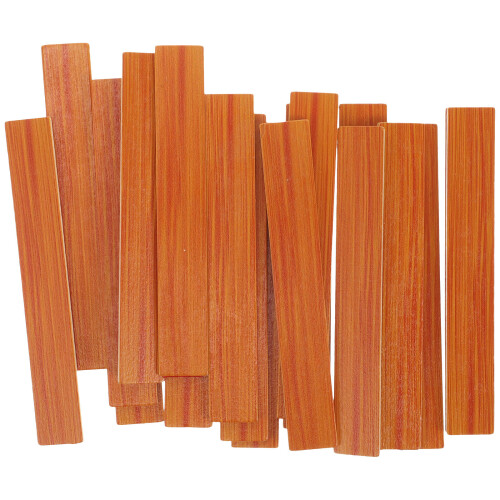 100Pièces Mini Revêtement Sol Bois Pour Maison De Durable 2