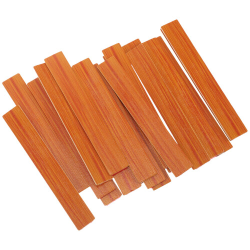 100Pièces Mini Revêtement Sol Bois Pour Maison De Durable 1