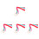 20Pièces Bâtons De Danse Pour Gymnastique Performances Colorés 4