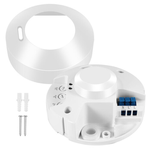 220V 800W Microwave Sensor Pir Occupancy Body Motion Detector Light