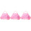 3Pièces Ballet Fille Rose Nylon Multiusage Danse École 5