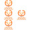 48Pièces Accessoires Sevrage Veau Clip Bétail Orange Robuste 6