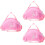 3Pièces Ballet Fille Rose Nylon Multiusage Danse École 7