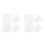 8Pcs Transparent Silicone Breast Pump Flange Inserts Parts 4