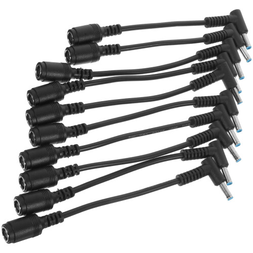 40Pcs Plastic Tip Adapter Converter Cable Power Supply Cord for Laptop 1