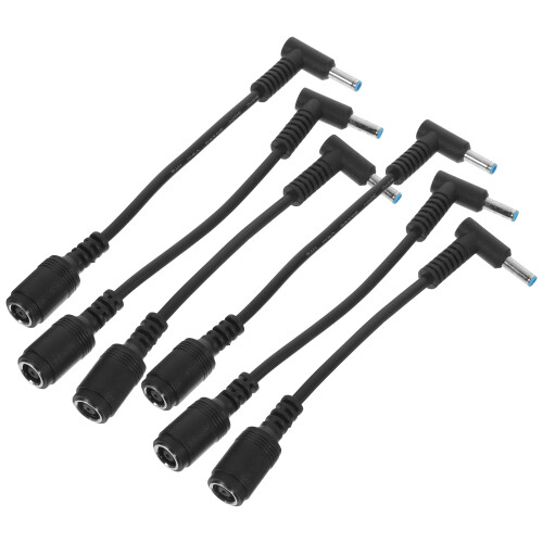 40Pcs Plastic Tip Adapter Converter Cable Power Supply Cord for Laptop 2