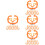 48Pièces Accessoires Sevrage Veau Clip Bétail Orange Robuste 5