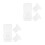 8Pcs Transparent Silicone Breast Pump Flange Inserts Parts 2