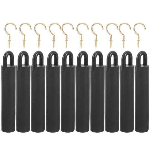 50Ensembles Rangement Queue Billard Noir Métal Gain De Place