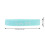 48Pièces Bracelets Silicone Confortables Bleu Ciel Pour Garçon 9