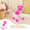 10Pièces Petite Poussette Rose Durable Pour Jeu Et Décoration 8