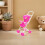 10Pièces Petite Poussette Rose Durable Pour Jeu Et Décoration 5