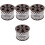 4Pièces Rangement Ciseaux Peignes Barbershop Portable Coloré 4