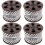 4Pièces Rangement Ciseaux Peignes Barbershop Portable Coloré 6