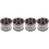 4Pièces Rangement Ciseaux Peignes Barbershop Portable Coloré 5