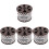 4Pièces Rangement Ciseaux Peignes Barbershop Portable Coloré 3