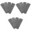 12Pcs Easy Install Grey Polyester Rv Stair Covers Camper Accessories 4